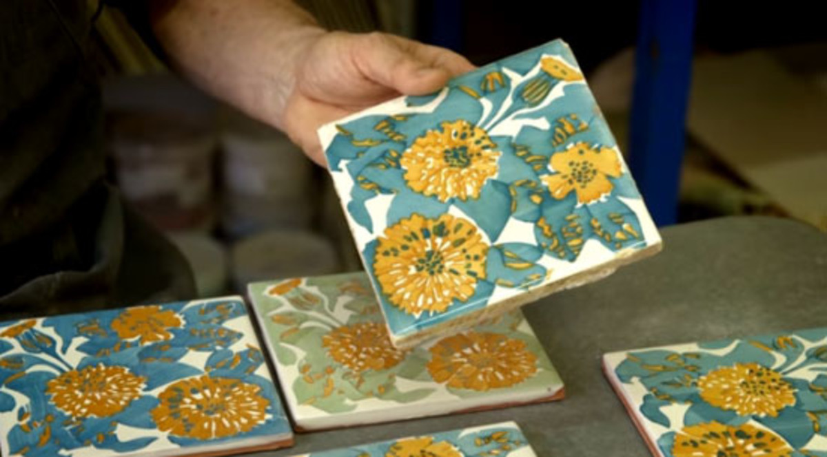 Pintamos flores de cerámica-1