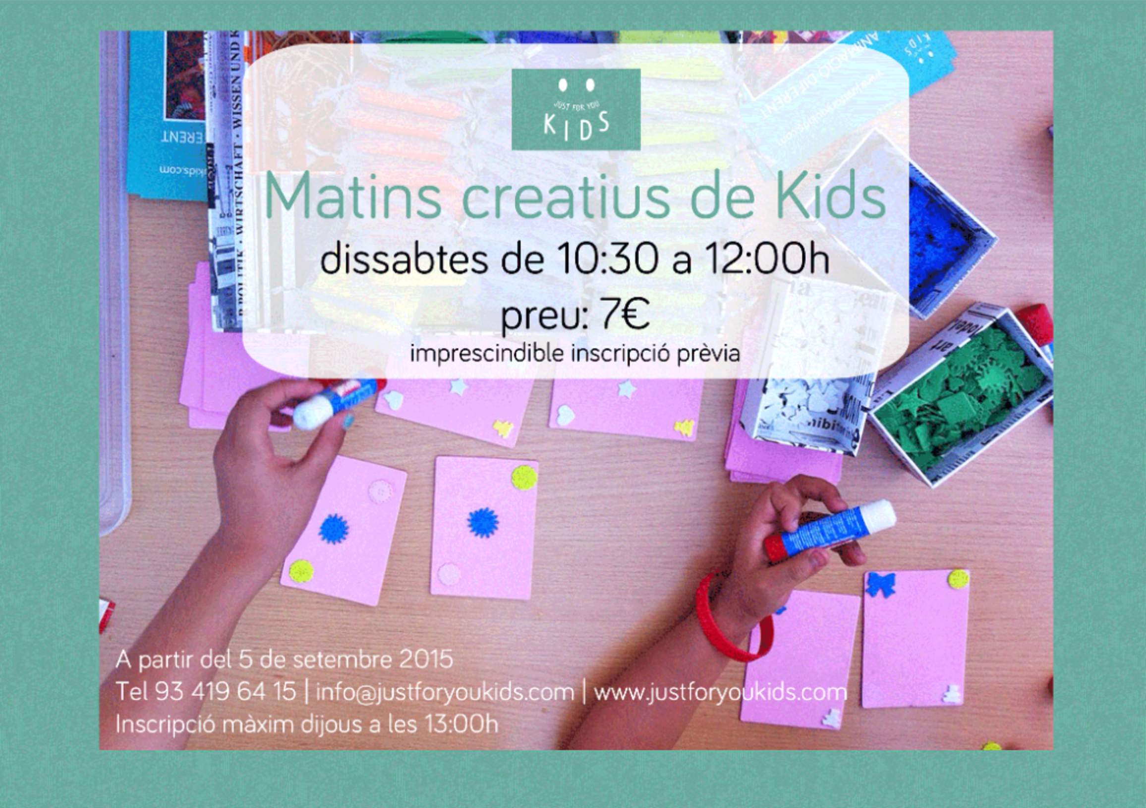 Tallers manualitats a barcelona: Matins creatius amb nens
