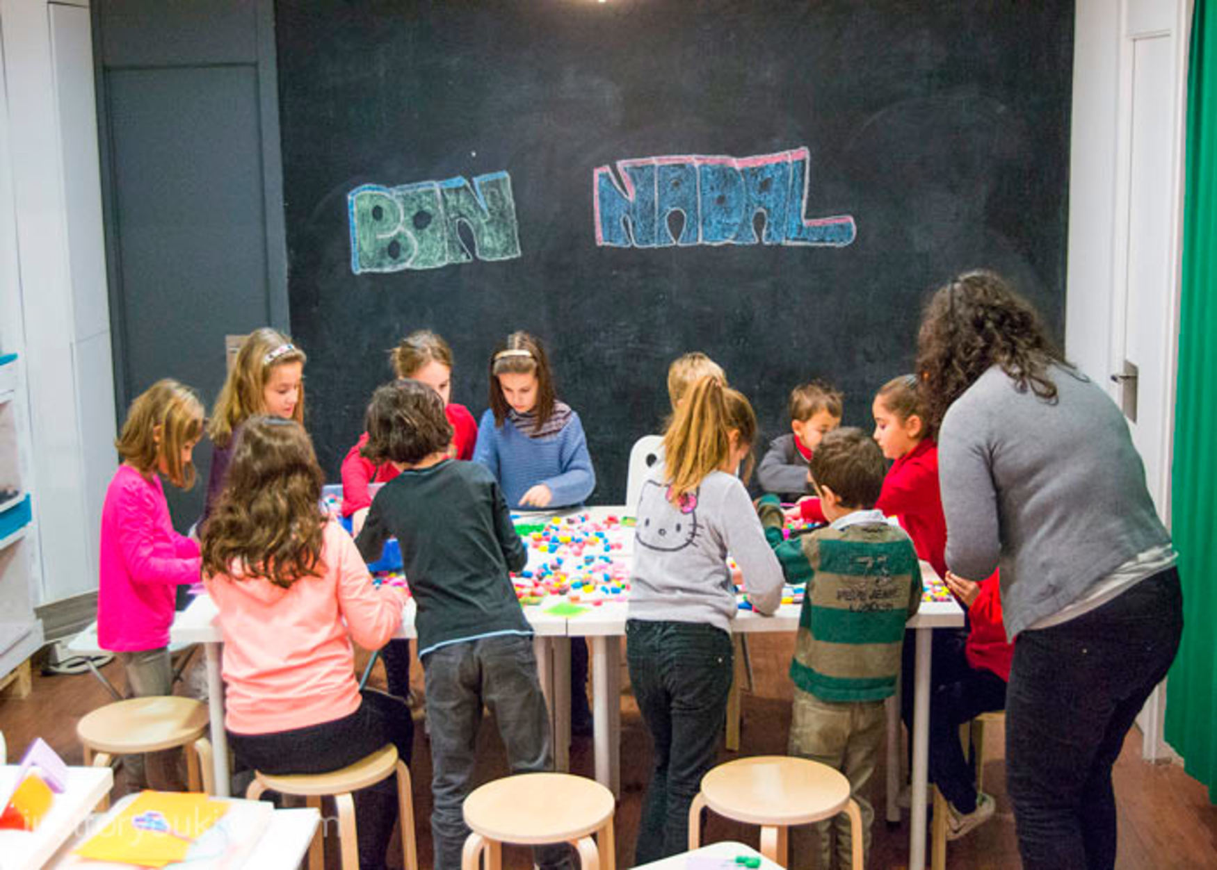 Talleres para niños Fisher Tips - Niños, manualidades, actividades infantiles Barcelona