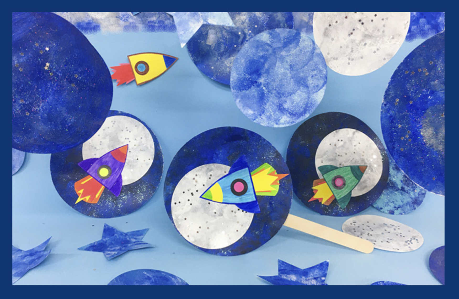 Com crear un coet espacial - tallers infantils, cohet espacial, planetarium, manualitats infantils