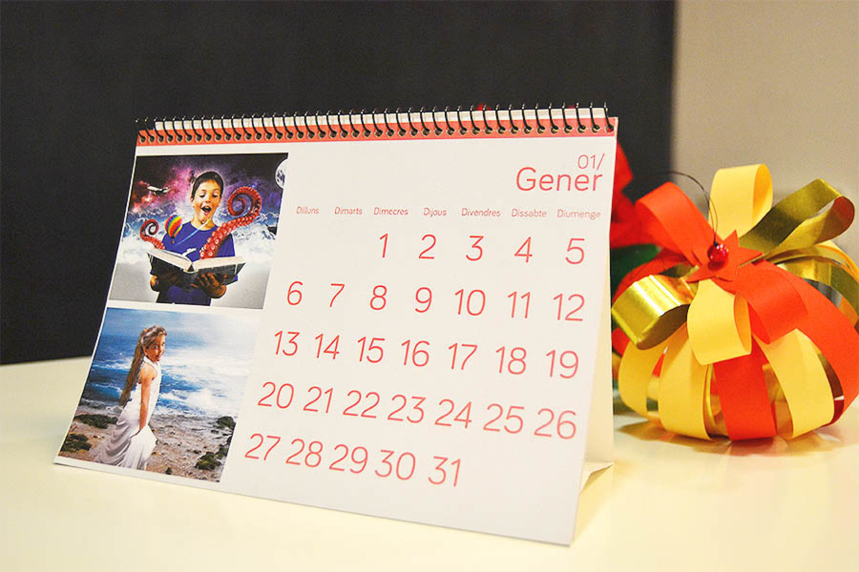 Calendaris personalitzats 2014 - Nens, manualitats i activitats infantils Barcelona