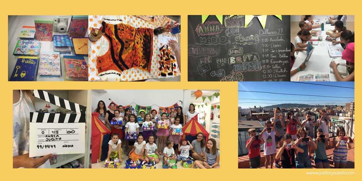 Casal de verano infantil de viaje y arte en Barcelona-2