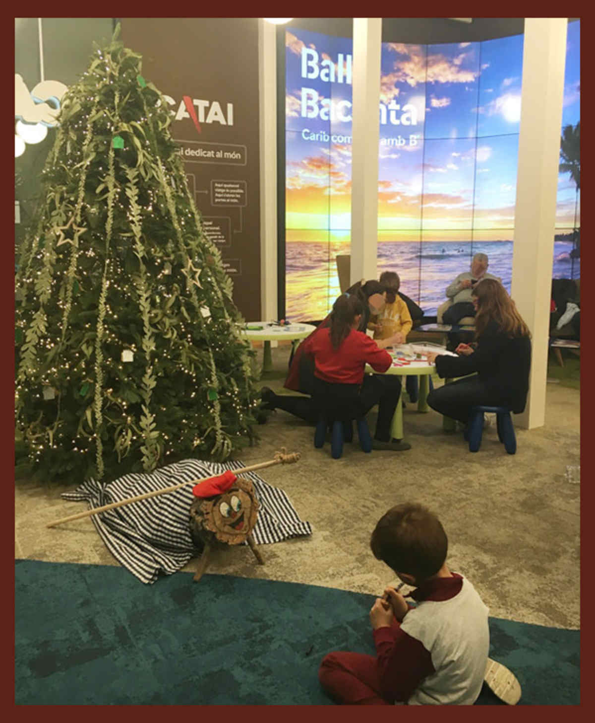 Actividad infantil de Navidad: El caga tió-1