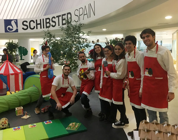 Family day Navideño en Schibsted 