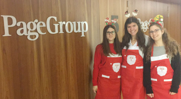 Navidad en las oficinas de Michael Page Group 